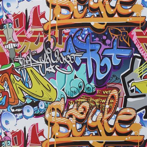 Arte de rua Papel de parede grafite Idéias de pintura de parede