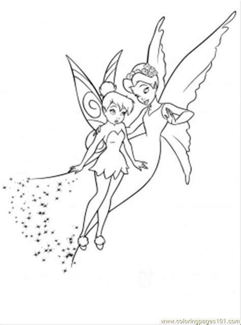 shy tinkerbell coloring page  disney fairies coloring pages coloringpagescom