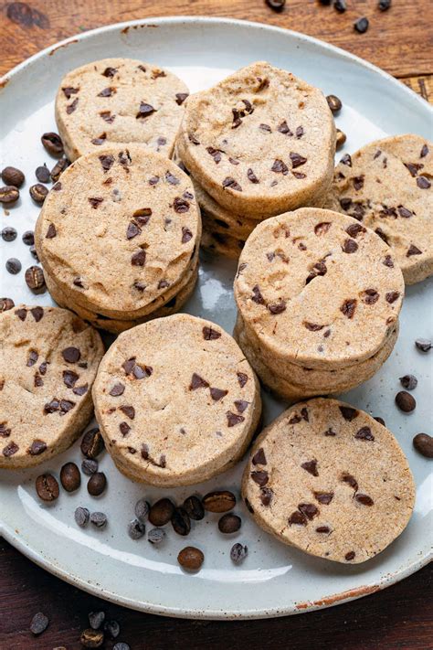 Espresso And Chocolate Chip Shortbread Cookies Closet Cooking