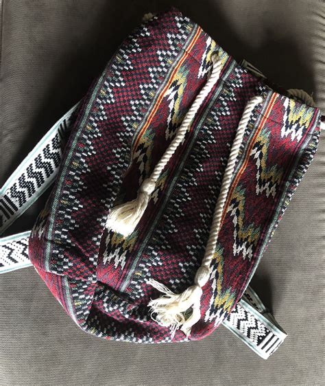 Native Inspired Fully Lined Backpack Etsy Lined Purses Backpacks
