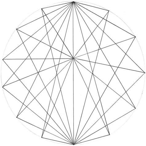 Geometric Line Drawing At Getdrawings Free Download