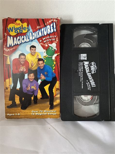 The Wiggles Magical Adventure Vhs 2003 Includes 16 Songs Vintage Ebay