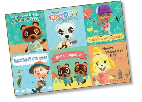 New horizons is undoubtedly one of nintendo's most successful games, especially since it sold more than 20 million copies in more: Celebrate Valentine's Day with these adorable Animal Crossing cards! | News | Nintendo