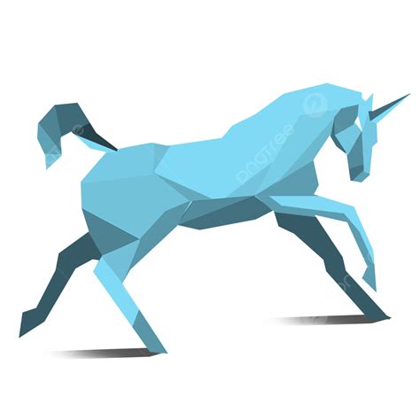 Blue Unicorn Unicorn Dream Horse Png Transparent Clipart Image And