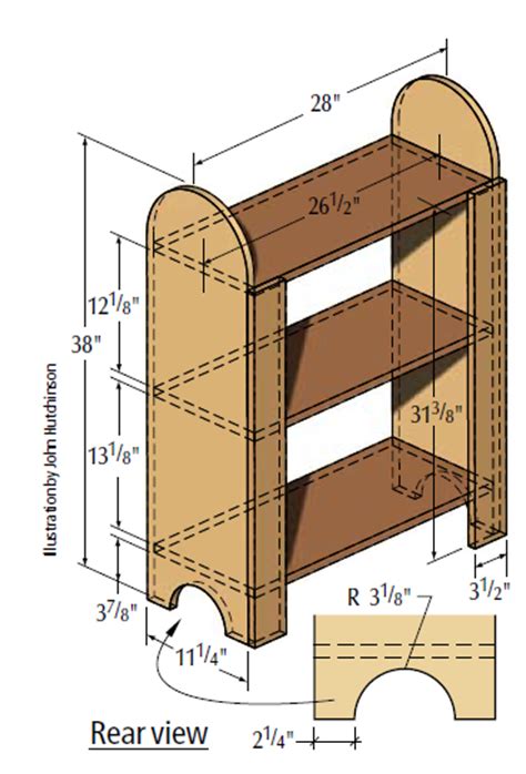 Bookshelf Plans For The Bookless Life 4 Free Easy Woodworking Plans