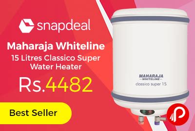 Maharaja Whiteline Litres Classico Super Water Heater