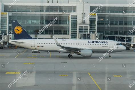 Lufthansa Airbus A320 Registration Daiwa Sharklets Editorial Stock