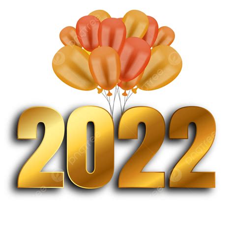 Balloon 2022 Vector Png Vector Psd And Clipart With Transparent