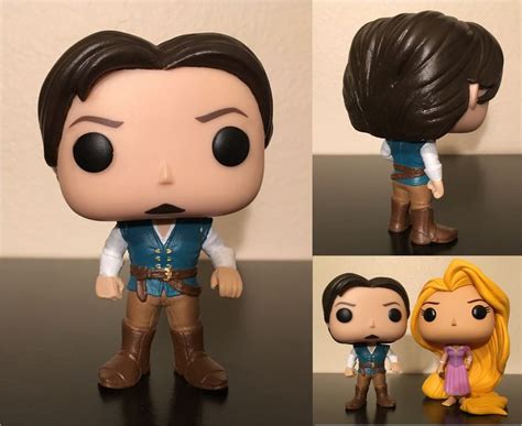 Flynn Rider Custom Funko Pop Funko Pop Enrolados Pop