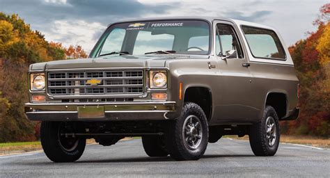 Chevrolet Converts 1977 K5 Blazer To Electric Power Previews Upcoming