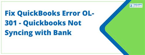5 Top Solutions To Fix Quickbooks Error Ol 301 Wells Fargo Quickbooks