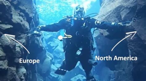 Video Divers Swim Between North American And Eurasian Tectonic Plates Weathernation