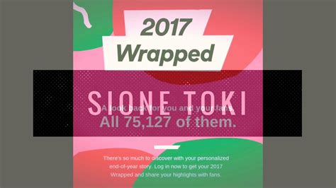 For example spotify:special:2018 make sure you follow the playlists this time lol. 2017 Wrap Up (Spotify) - YouTube