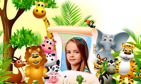 Our picture frames are versatile and can be used for many room types and occasions. Kids Jungle Photo Frames