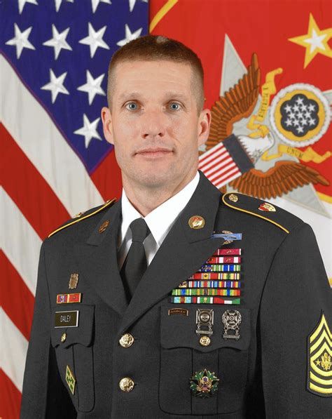 Newsmaker Qanda Daniel Dailey Sergeant Major Of The Us Army The