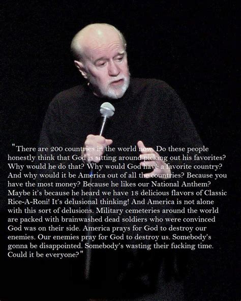 George Carlin Quotes On God Quotesgram