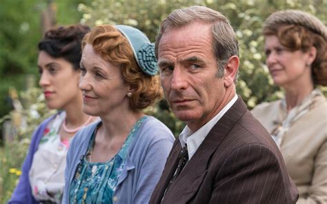 Robson Green And Kacey Ainsworth In ‘grantchester Creative Artists
