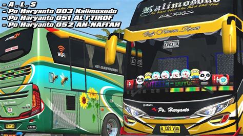 ALS PO HARYANTO KALIMOSODO AL ITIROF AN NAFIAH Livery SHD Ori Bussid