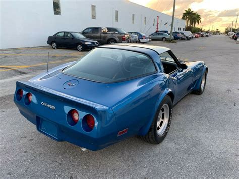1982 Corvette No Reserve Rare 1 Of 567 Made Blue Classic Chevrolet