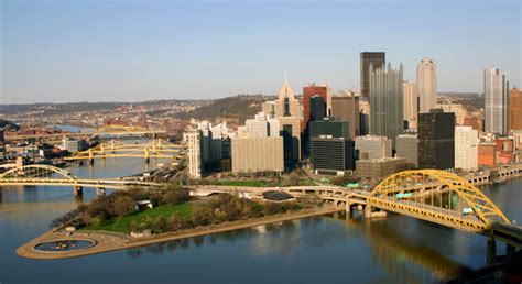 Pittsburgh Skyline From Mt Washington