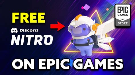 Get Discord Nitro For Free On The Epic Games Store Youtube