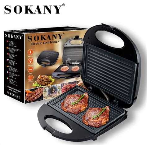 Sokany Electric Grill Maker Sk 116 Lazada Ph