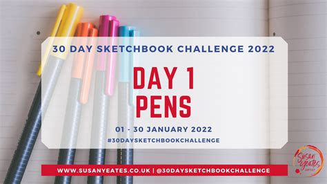 The 30 Day Sketchbook Challenge 2023