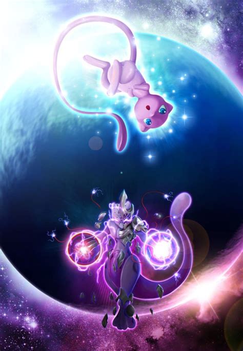 Mewtwo And Mew Pokemon Pokemon Mew Mew And Mewtwo Pokemon Eevee