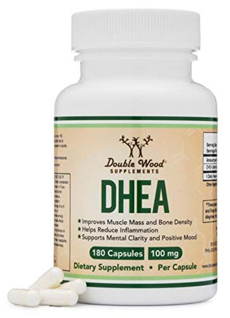 dhea 100mg 180 capsules third party tested made in the usa max strength 6 month supply
