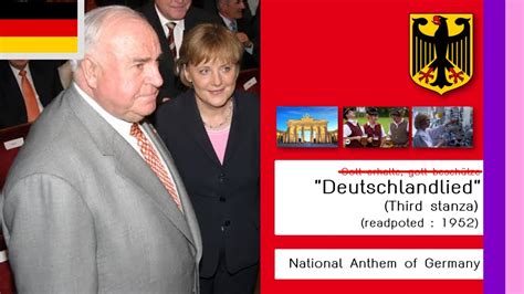 National Anthem Of Germany Deutschlandlied Third Stanza With
