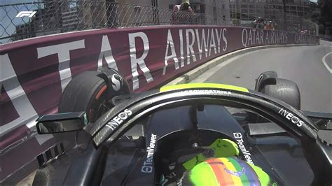 F1 News Lewis Hamilton Crashes At Monaco Grand Prix In Dramatic Moment