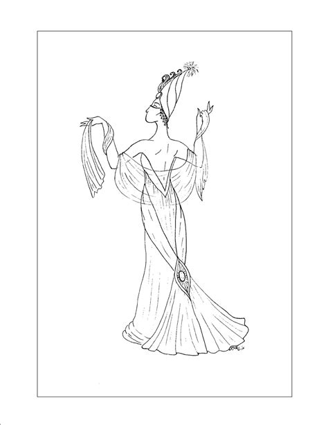 Print it out for free and color it in. Art Deco Coloring Pages - S.Mac's Place to Be