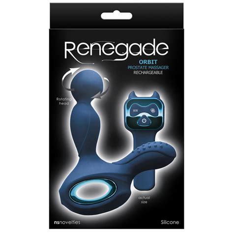 Renegade Orbit Rotating And Warming Remote Control Prostate Massager By Ns Novelties The