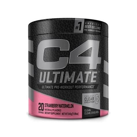 Cellucor C4 Ultimate Strawberry Watermelon The Original Tried And True Ultimate Pre Workout