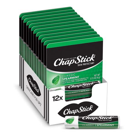 Chapstick Classic Spearmint Flavored Mint Lip Balm Tubes Father S Day