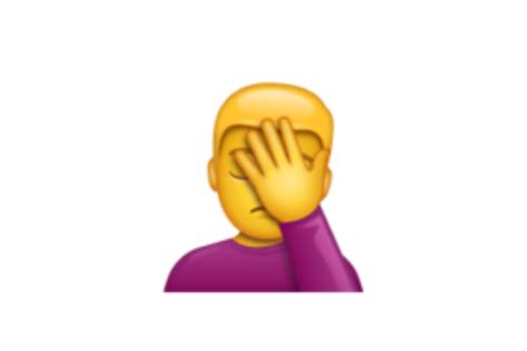 Foto Arti Emoji Tangan Di Atas Kepala Di Samping Bahu Tepuk Jidat