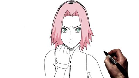 How To Draw Sakura Naruto Guitardot