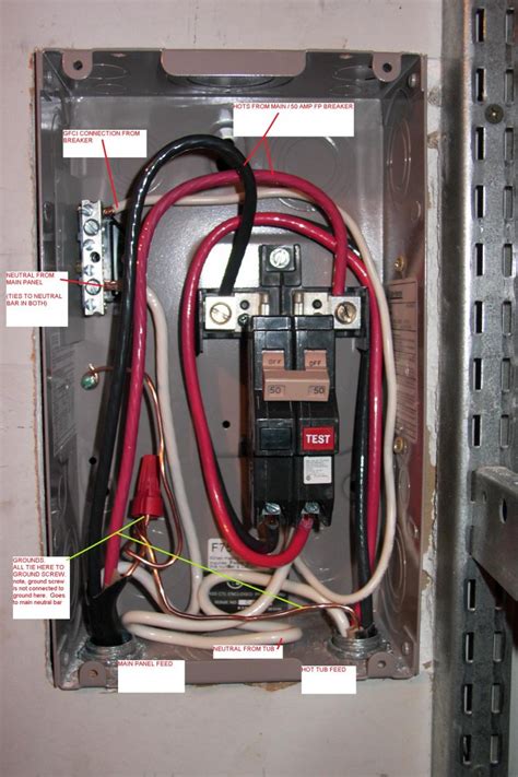 60 Amp Sub Panel Wiring Diagram