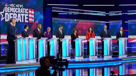 Full Transcript Democratic Presidential Debates Night 1 The New