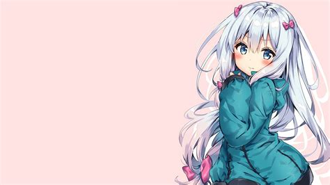 Anime Girl Laptop Wallpapers Wallpaper Cave