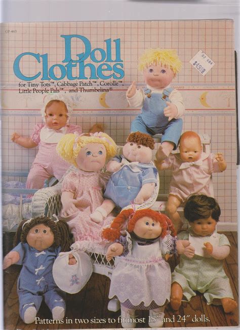 Cabbage Clothes Doll Patch Pattern Patterns Gallery