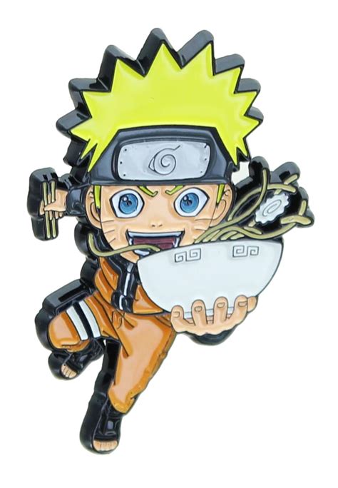Naruto Shippuden Naruto Uzumaki With Ramen Bowl Enamel Collector Pin