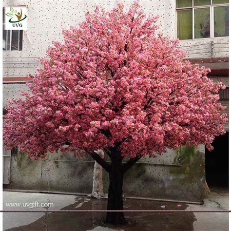 Uvg 4m Indoor Home Artificial Cherry Blossom Landscape Trees For