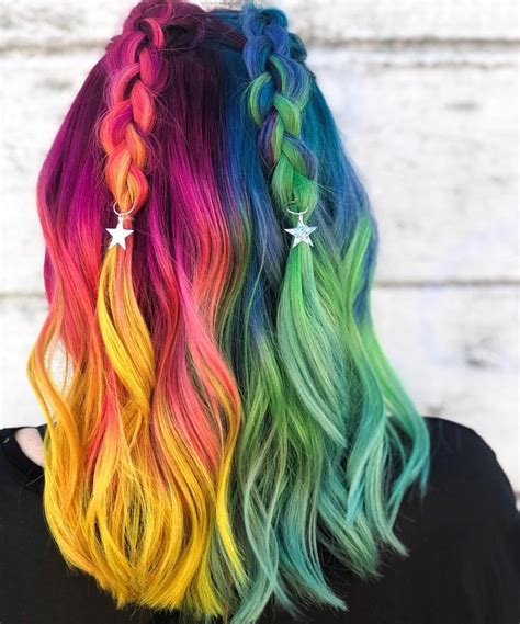Pin By Tammy Hutchinson On Hair Rainbow Hair Color Vivid Hair Color
