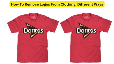 How To Remove Logos From Clothing Different Ways