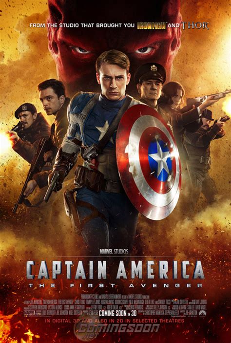 Poster Captain America Goes International — Major Spoilers — Comic