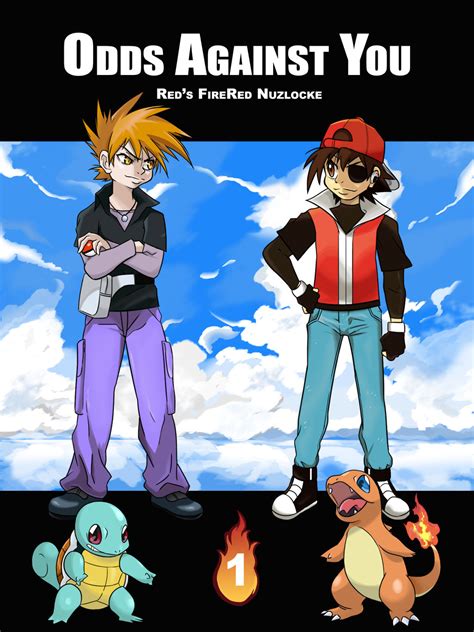 Odds Against You Fire Red Nuzlocke Cover By Nintendopie On Deviantart