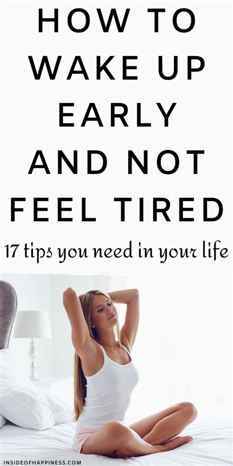 How To Wake Up Early And Not Feel Tired How To Wake Up Early Feel