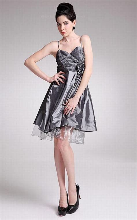 Well you're in luck, because here they come. Silver Grey Cocktail Special Occasion Dress - One size ...