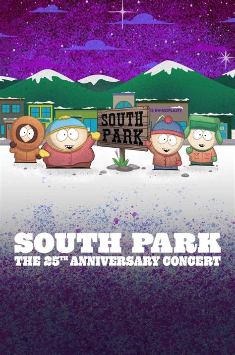 South Park The 25th Anniversary Concert Poster 1 Full Size Poster